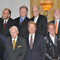 The inaugural inductees and their presenters.