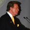 Wink Martindale gives his induction speech.